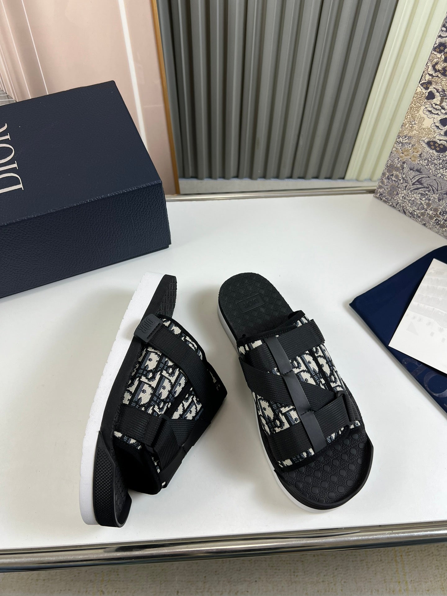 Christian Dior Alpha Slides